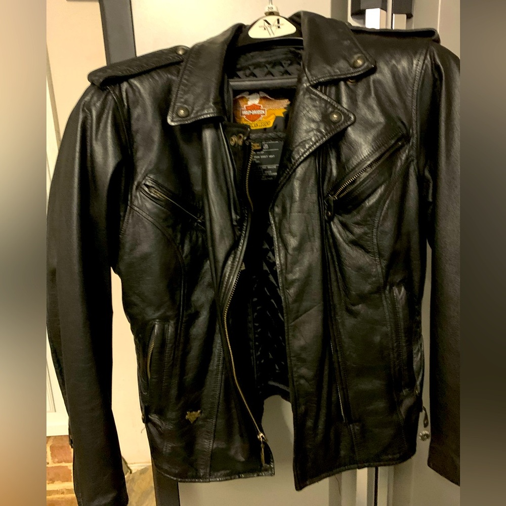 Harley-Davidson Black Leather Jacket for women